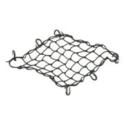 REACHISE Car Cargo Net with 6 Hooks Adjustable Tight Motorcycle Mesh Fuel Tank Net